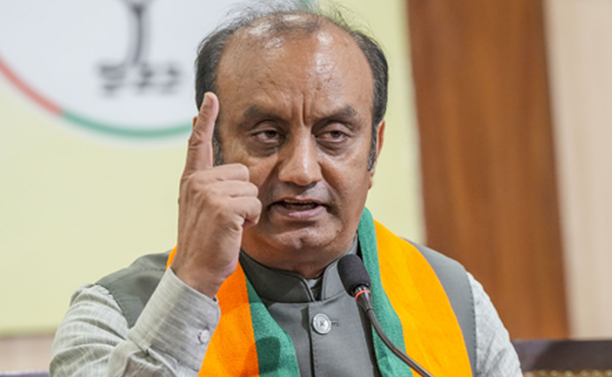 BJP blasts Telangana CM's 'anti-Hindu' stance, slams Cong MP's 'dog stunt' at Parliament