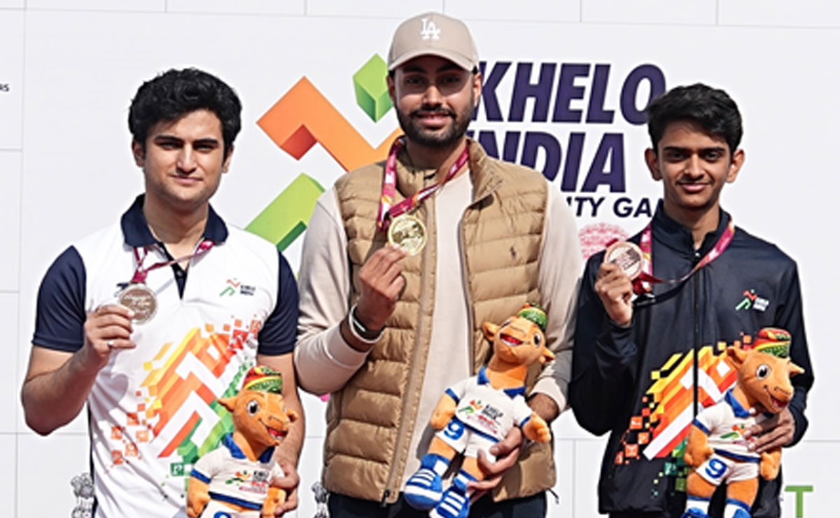 KIUG: LPU’s Sartaj Tiwana puts behind mental exhaustion, father’s health to retain 50m Rifle 3P gold