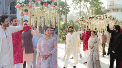 An emotional Kartik Aaryan says 'you’ll always be my little sister' after seeing Kritika as a bride