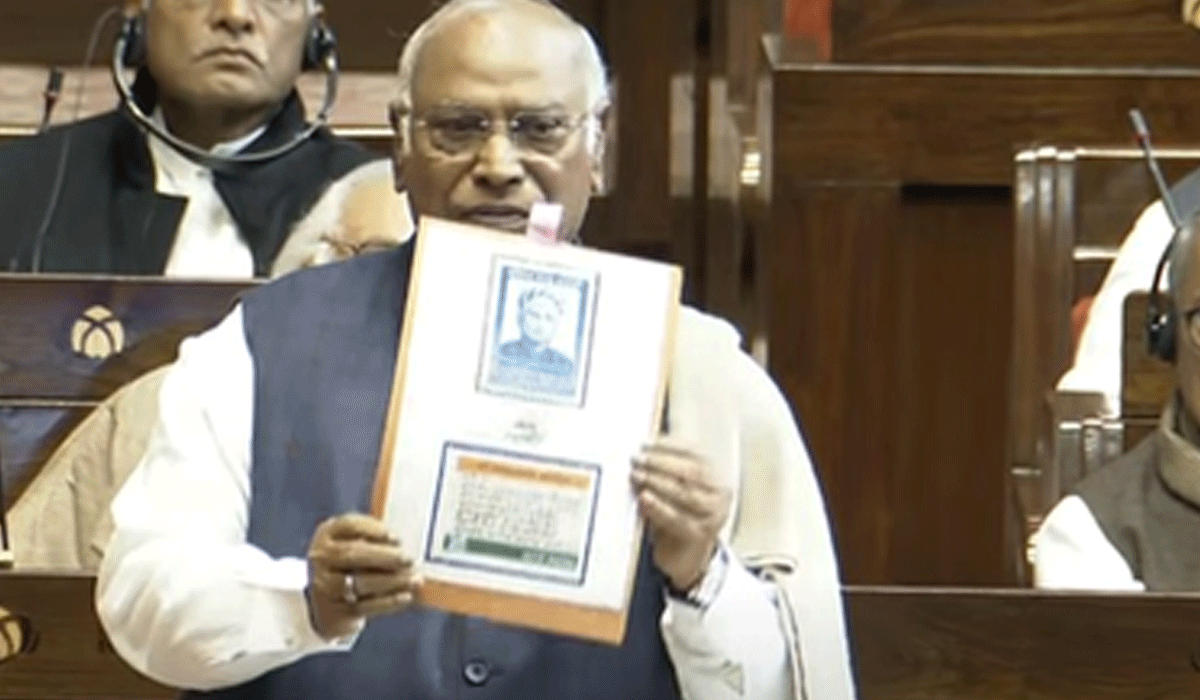 BJP leaders misled House on facts related to Vande Mataram: Kharge