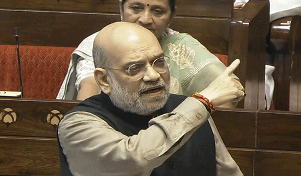 HM Amit Shah writes to RS Chairman detailing nine incidents of disrespect to ‘Vande Mataram’