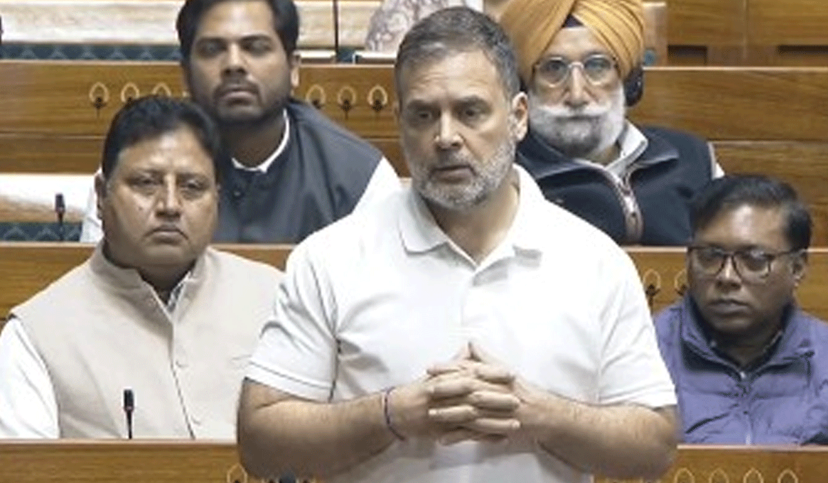 Rahul Gandhi raises air pollution concerns in Lok Sabha, urges govt to present city-wise action plan