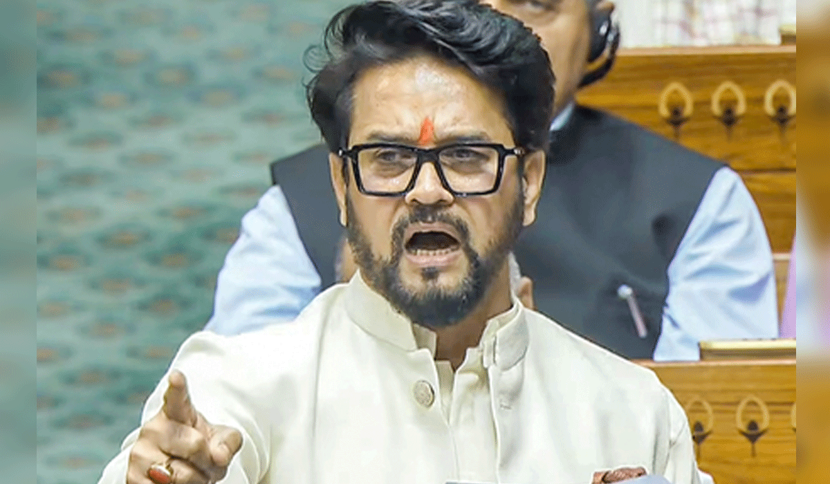 Anurag Thakur urges Speaker to act against Trinamool member overusing e-cigarette in LS chamber