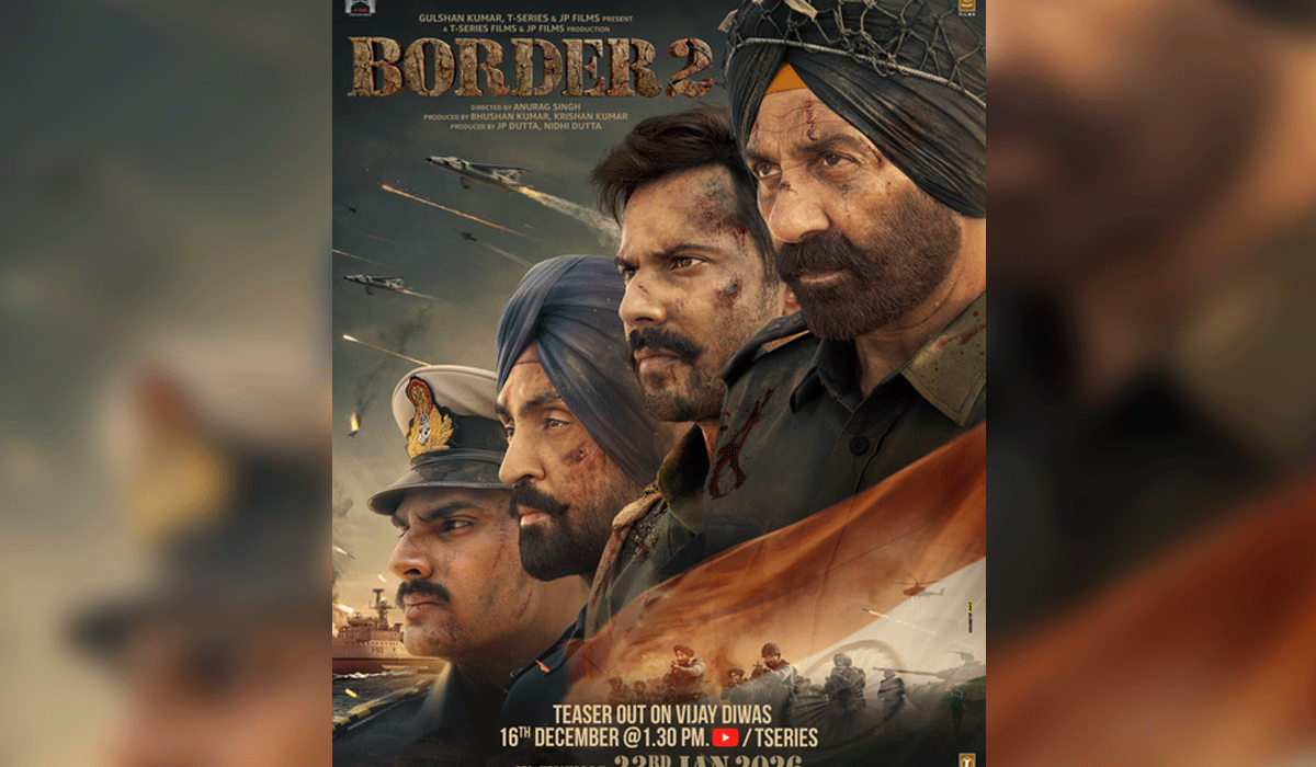 Sunny Deol's 'Border 2' to pay tribute to Indian soldiers, teaser to be launched on Vijay Diwas