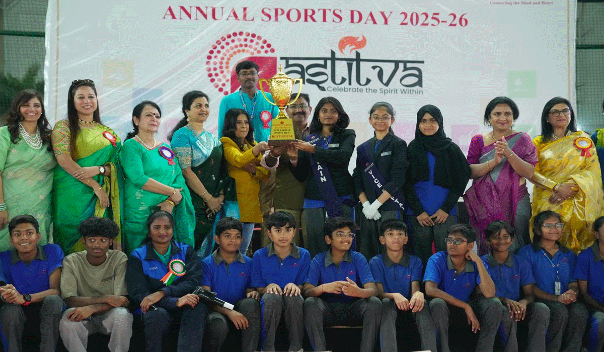 Meridian School, Banjara Hills, celebrated its spectacular Annual Sports Day – ASTITVA