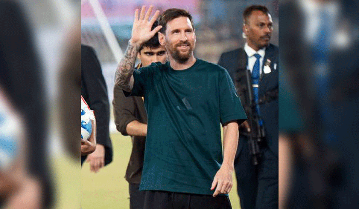 Messi reaches Mumbai for third pit stop of 'GOAT Tour'
