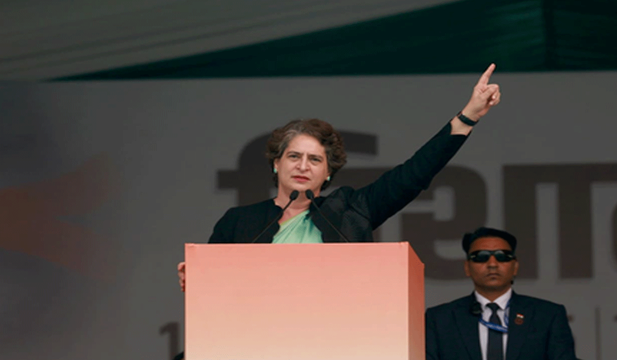 New Delhi: Daring the BJP to win an election using ballot paper, Congress General Secretary and MP Priyanka Gandhi Vadra on Sunday lashed out at the ruling party for alleged “vote chori” (vote theft) and called upon people to revolt against alleged electoral irregularities.