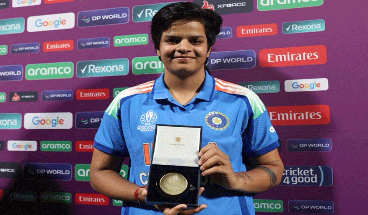 Shafali wins ICC women’s player of the month award for November