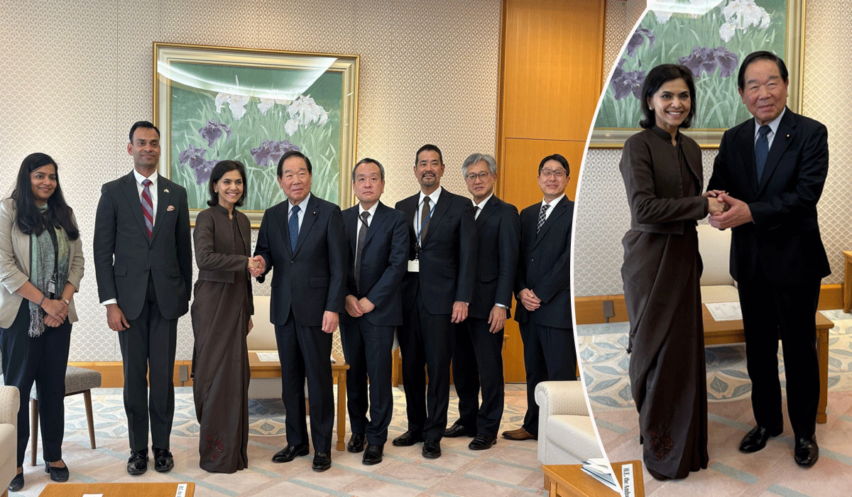 Indian envoy, Japan's House of Representatives Speaker discuss bilateral ties
