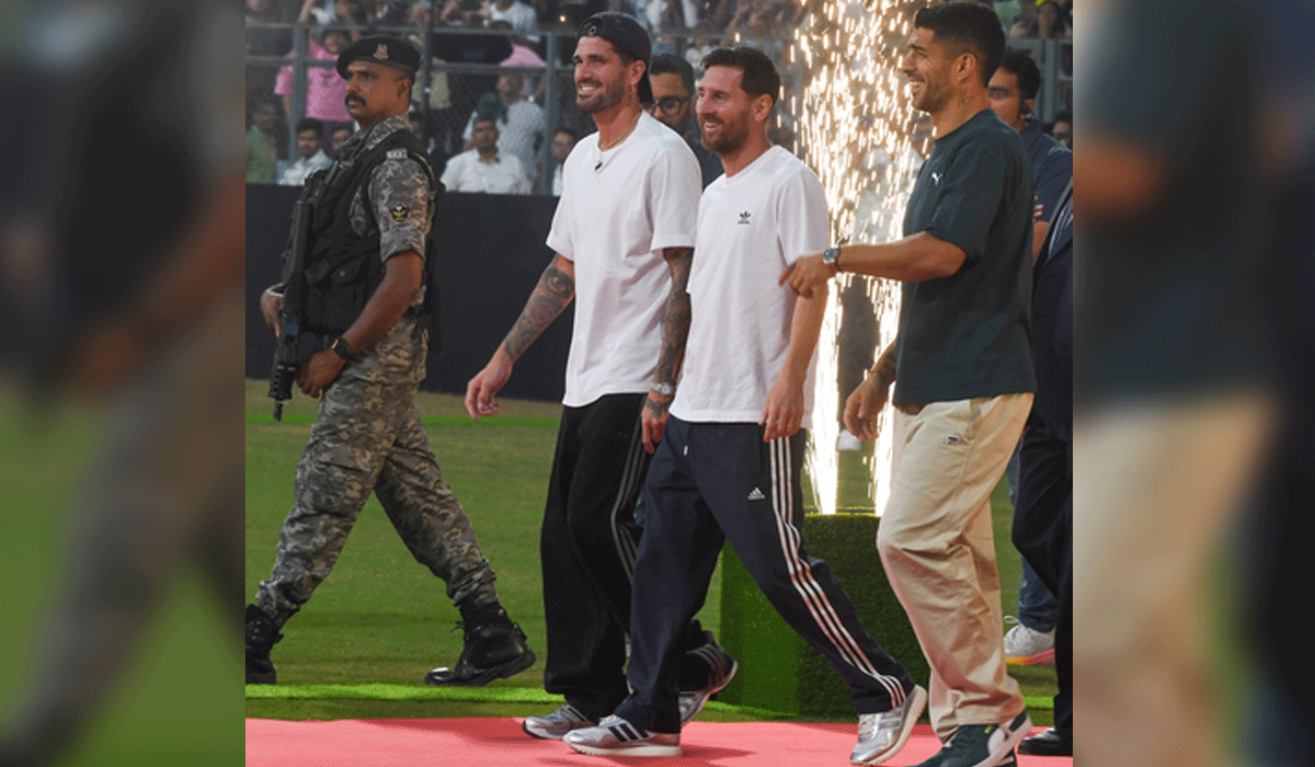 Messi mania grips Delhi as thousands flock to Arun Jaitley Stadium