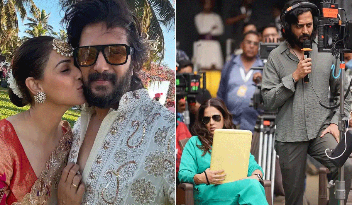 Genelia Deshmukh wishes ‘heartbeat’ Riteish on 47th b’day: Will celebrate you everyday