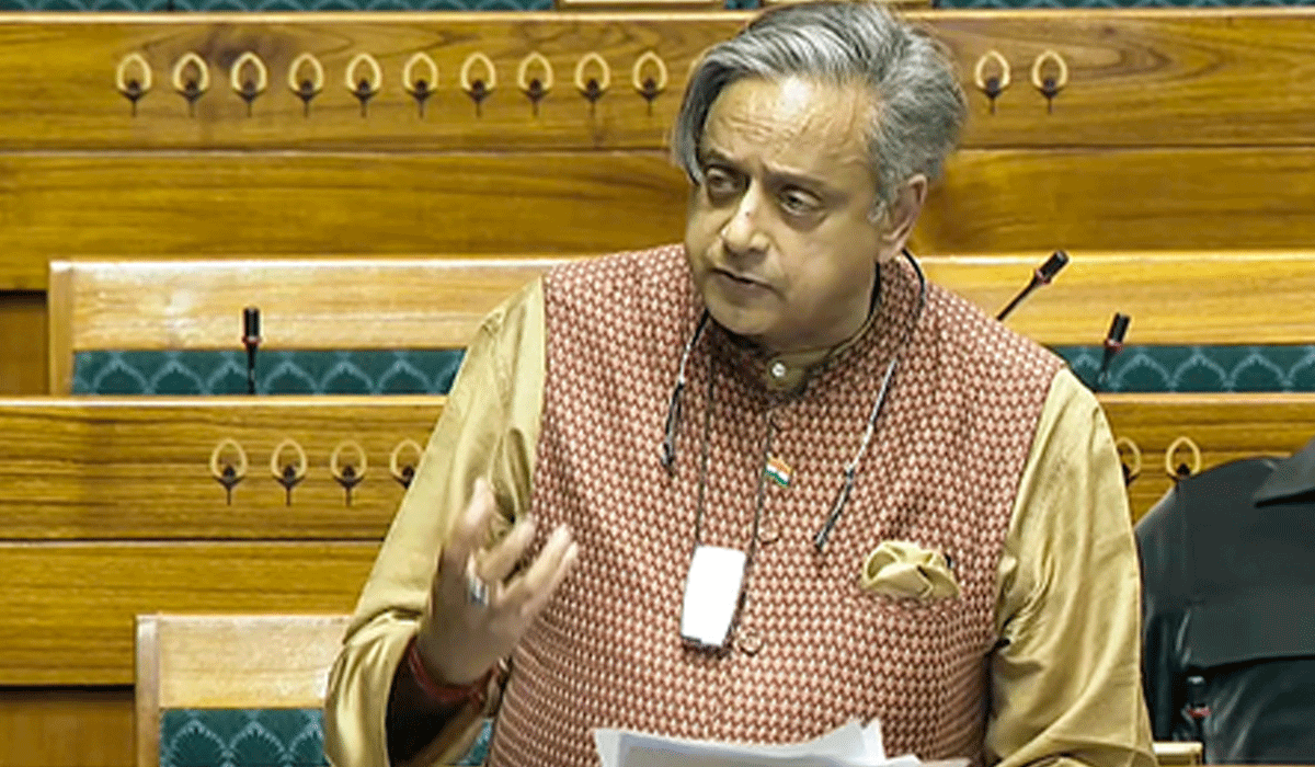 Shashi Tharoor seeks parliamentary scrutiny over risks in SHANTI Bill