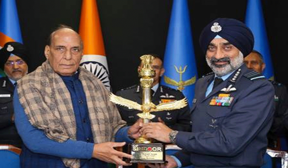 'Operation Sindoor showcased India’s swift, high-impact air power': Rajnath Singh