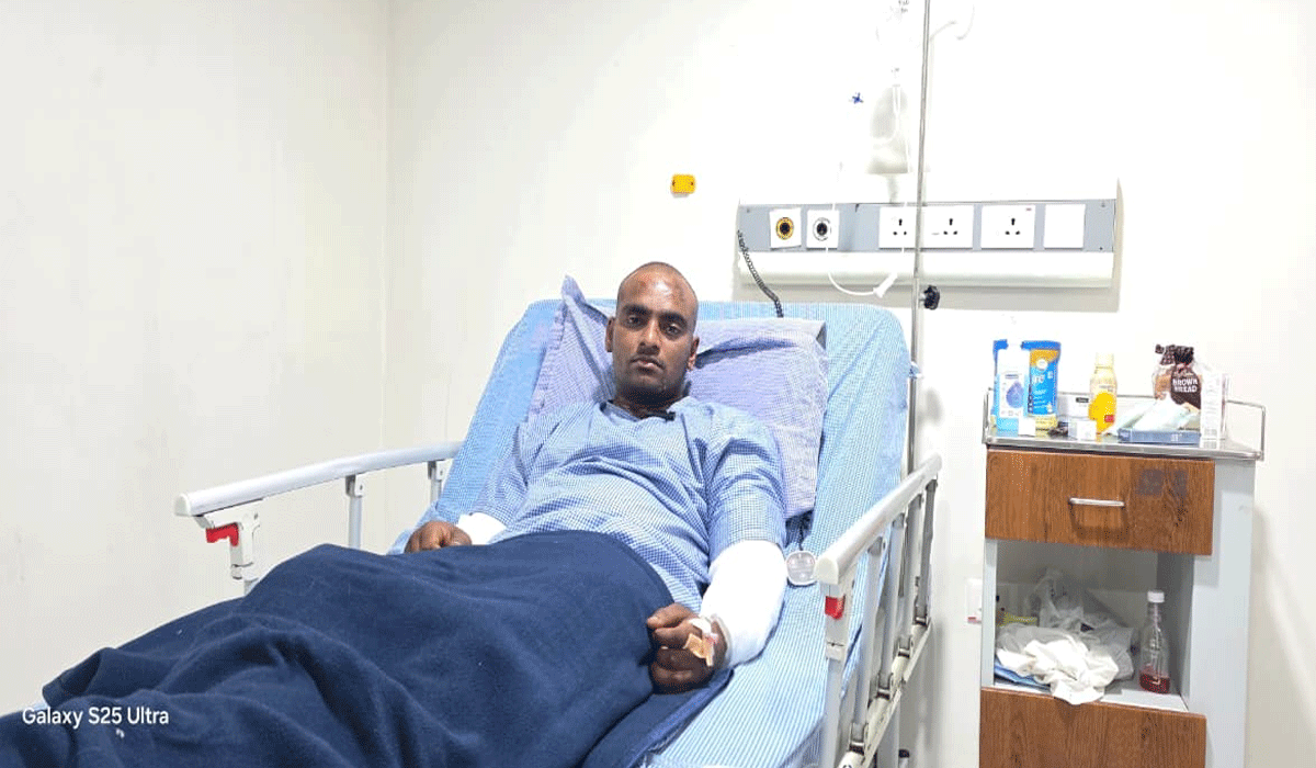 Doctors at Amor Hospitals save a factory worker after near-fatal fall into a chemical tank