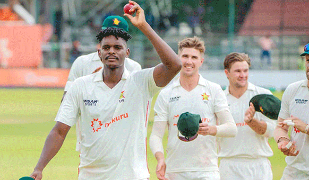 Richard Ngarava named Zimbabwe’s new Test and ODI captain
