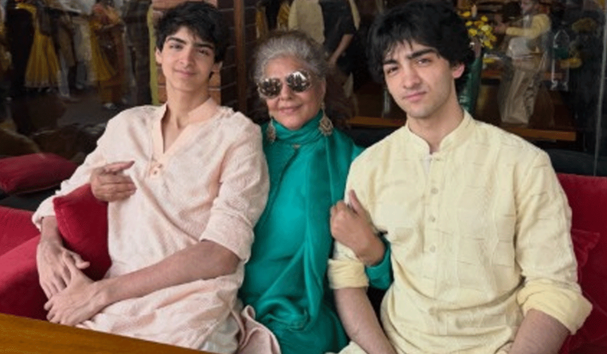 Hrithik Roshan’s mother Pinkie calls herself ‘proud dadi’