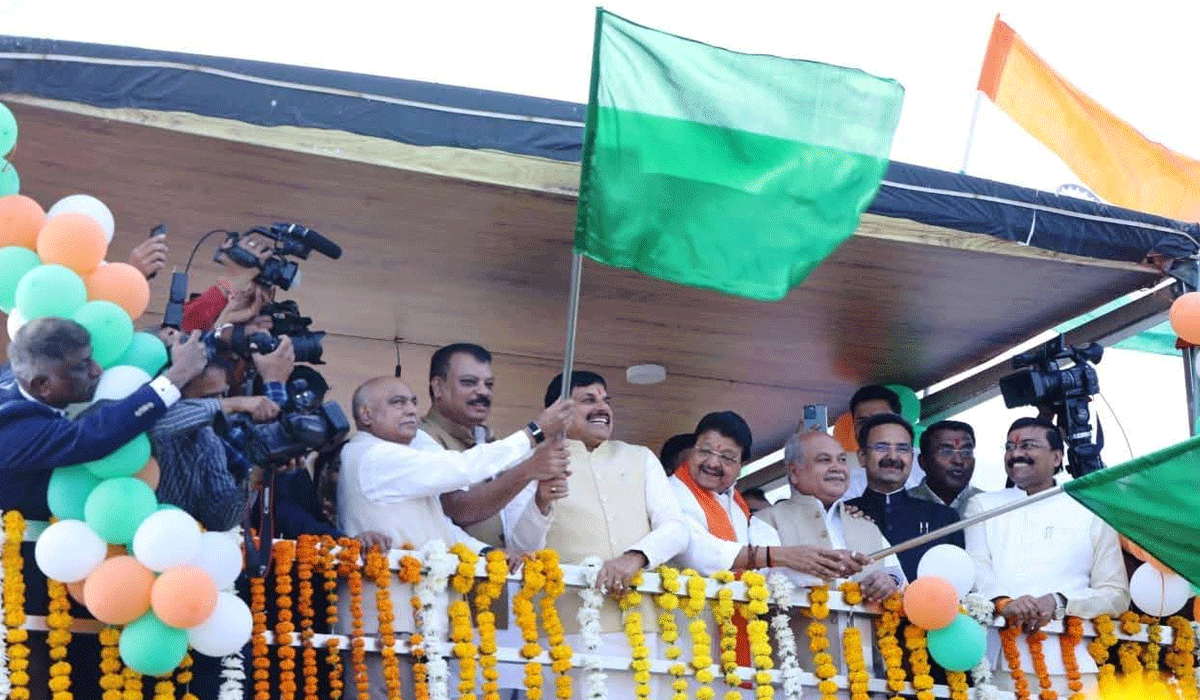 CM Mohan Yadav flags-off 'shikaras' in Bhopal's Upper Lake