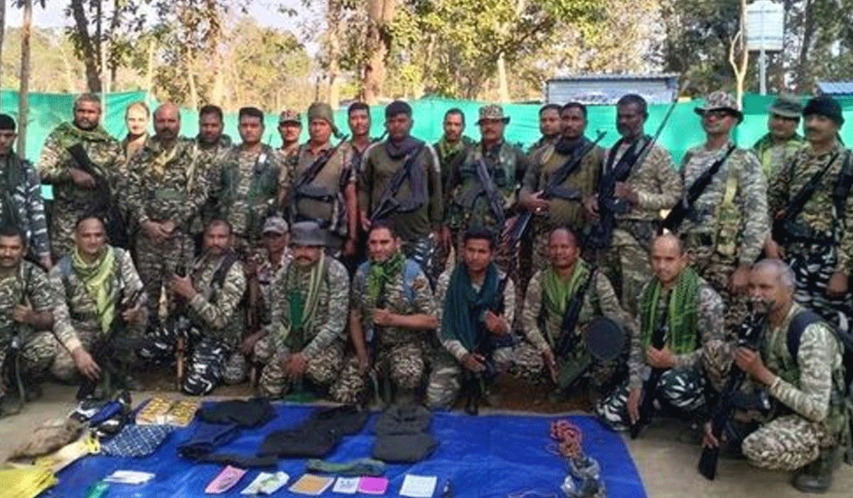 CRPF, District Force foil Maoist plot; neutralise 5-kg IED, seize arms dump in Chhattisgarh
