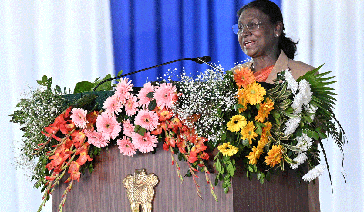 Education key to tribal and regional development: Prez Murmu in Gumla