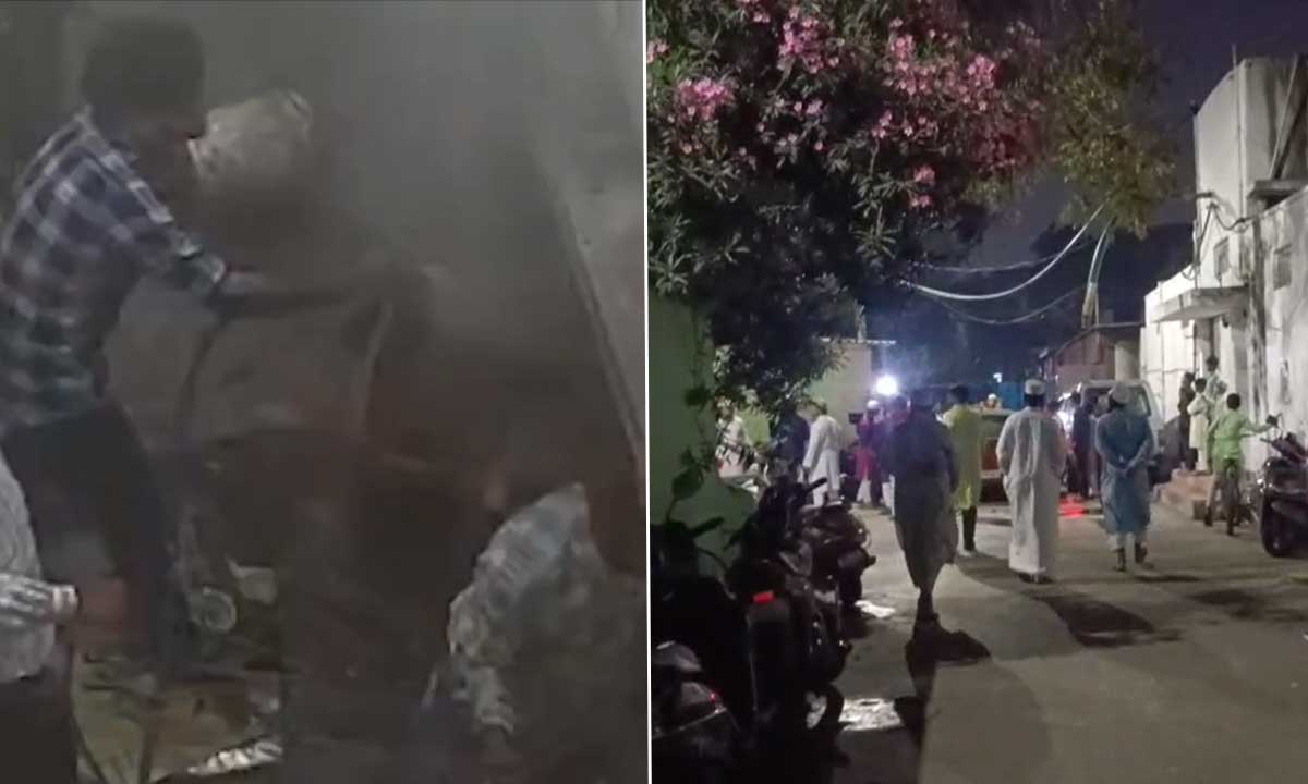 Hyderabad Tragedy, 3-Year-Old Dies, Another Child Critical In-House Fire Caused by AC Blast in Kachiguda