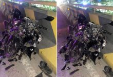 Hyderabad Tragedy, Speeding Two-Wheeler Accident on KPHB Lulu Mall Flyover Kills One, Injures Another