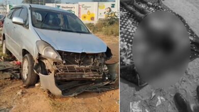 Hyderabad Tragedy, Overspeeding Innova Hits Sweater-Selling Family in Shamshabad, One Dead, Several Injured