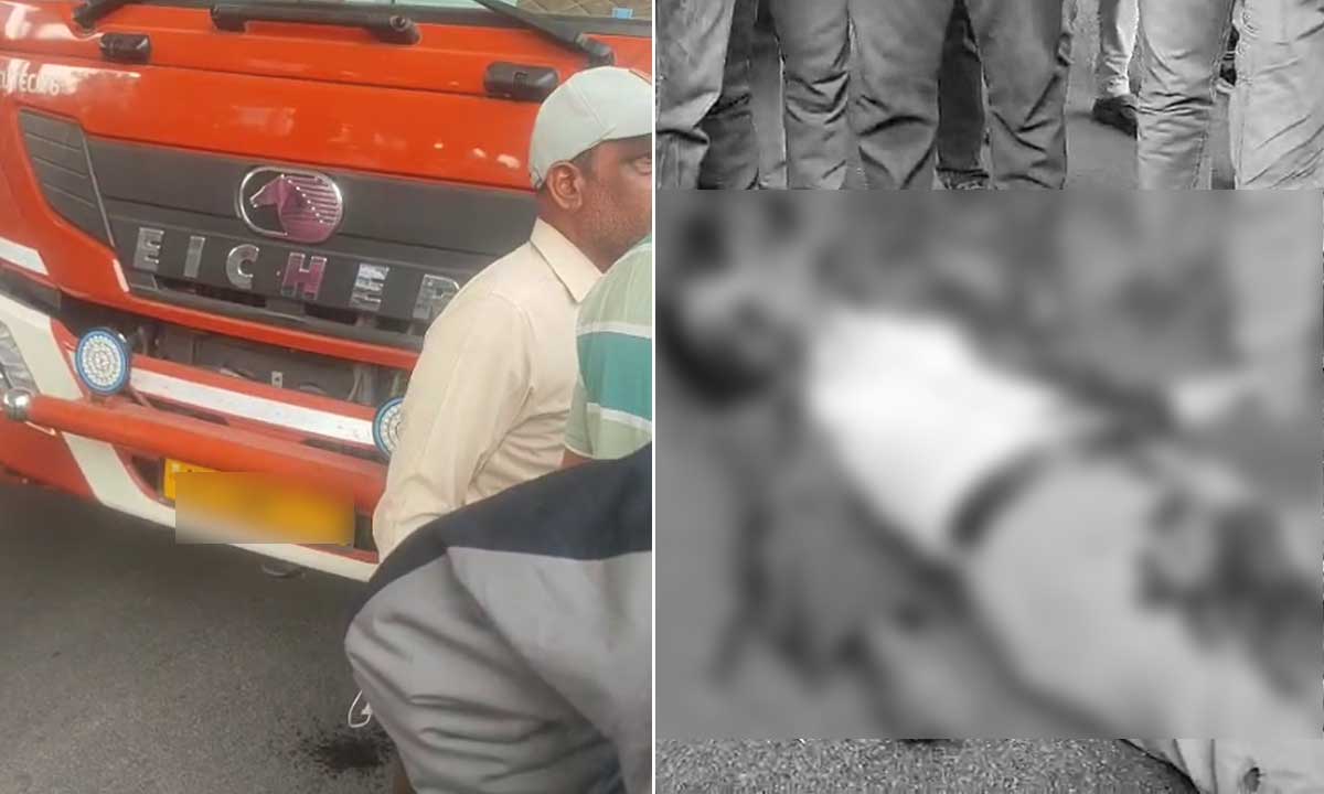 Hyderabad Tragedy, DCM Lorry Mows Down Traffic Policeman Near Attapur, Constable Dies on Spot