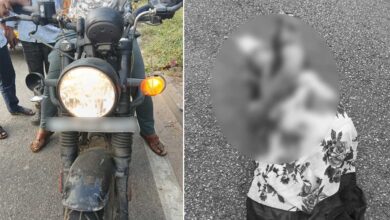Woman Dies After Being Hit by Bullet Bike in Pedda Shapur