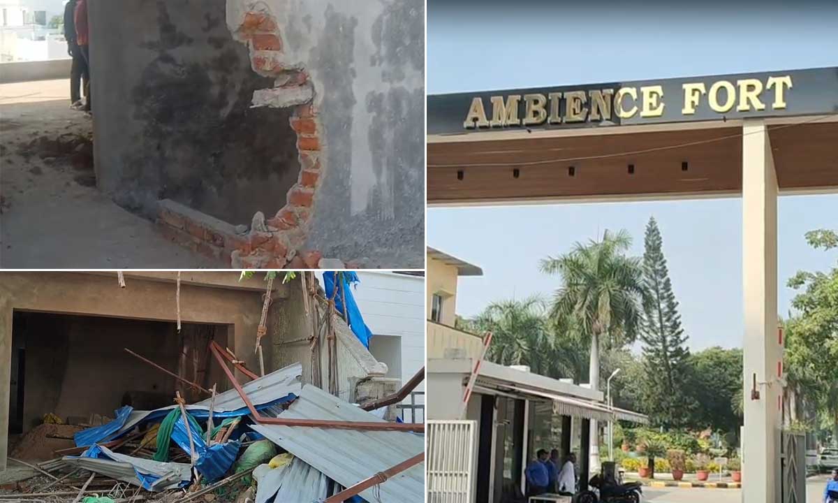 GHMC Cracks Down on Illegal Constructions in Attapur’s Ambience Fort Area