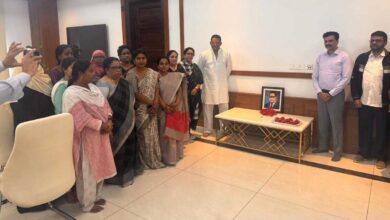 Minority Minister Mohammed Azharuddin Pays Tributes to Dr. B.R. Ambedkar on Mahaparinirvan Diwas
