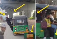 Shocking Bahadurpura Road Video Shows School Auto Packed with Children in Dangerous Driving Incident
