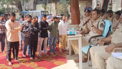 New Year Security Tightened, DCP Kiran Khare Warns Rowdy Sheeters at Purani Haveli