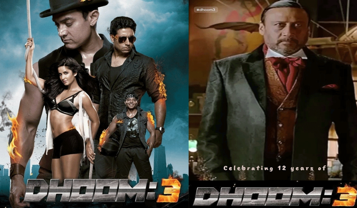 Aamir Khan-starrer ‘Dhoom 3’ clock 12 years, Jackie Shroff celebrates the film