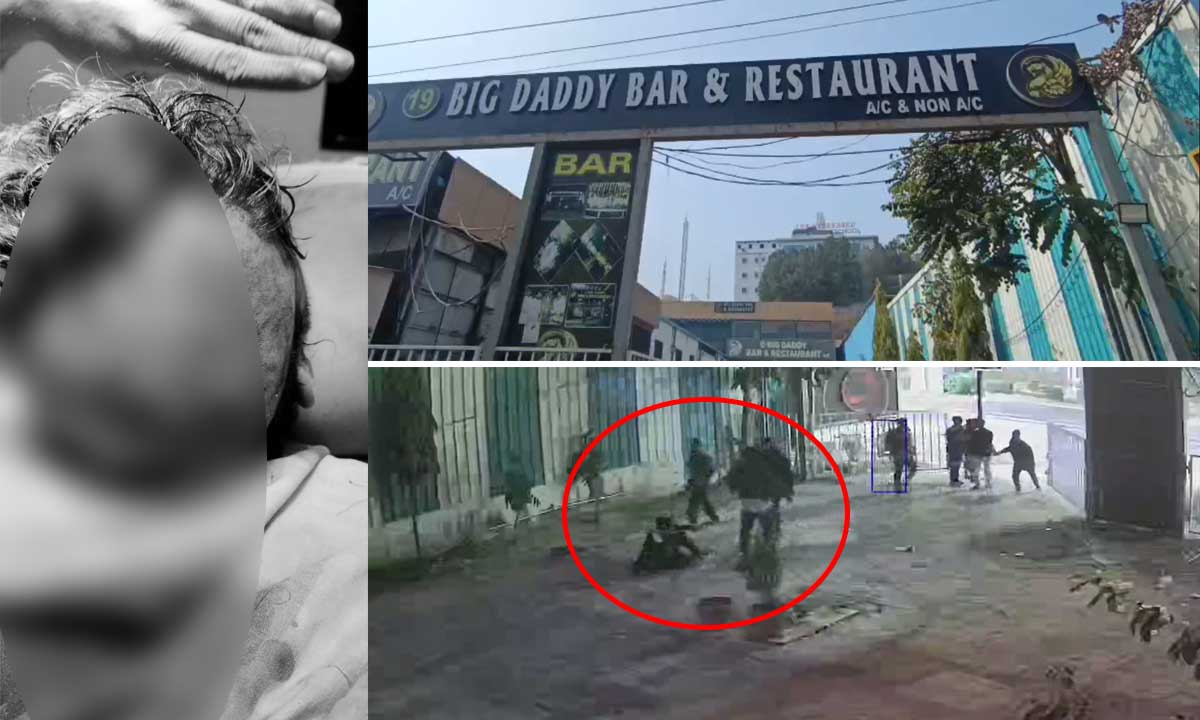 Drunken Brawl Outside Bar in Shivaramapally Leaves One Man Critically Injured; CCTV Captures Violence