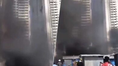 Major Fire Breaks Out at Chandanagar Construction Site After Cylinder Blast, Tragedy Averted