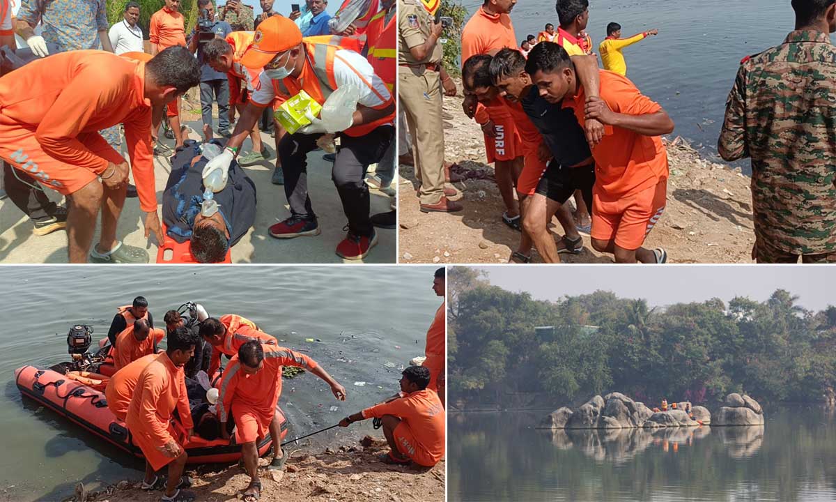 Flood Mock Drill Held at Necklace Road, Hyderabad to Strengthen Disaster Preparedness