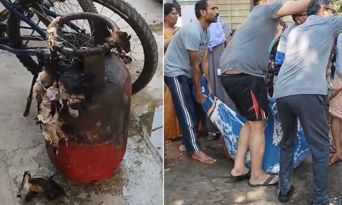 Hyderabad Tragedy: Woman Severely Injured After Gas Leak Sparks Fire at Home