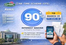 GHMC Announces One-Time Property Tax Scheme with 90% Interest Waiver for Hyderabad