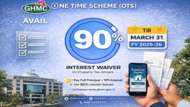 GHMC Announces One-Time Property Tax Scheme with 90% Interest Waiver for Hyderabad