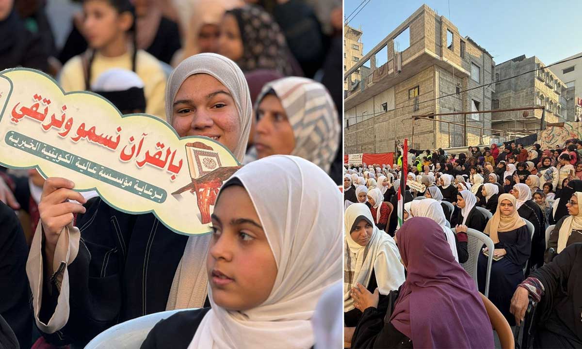 Bombs Fell, Hunger Spread, but Faith Survived: 500 Palestinians Memorise the Quran in War-Hit Gaza