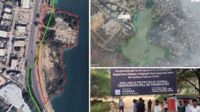 HYDRAA Removes Encroachments at Durgam Cheruvu, Reclaims 5 Acres of Lake Land in Hyderabad