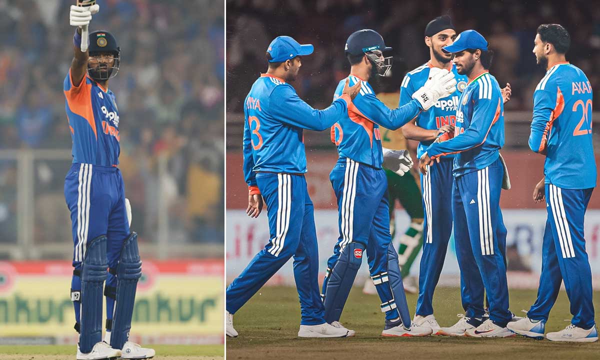 India Beat South Africa by 30 Runs, Seal T20I Series 3-1 in Ahmedabad