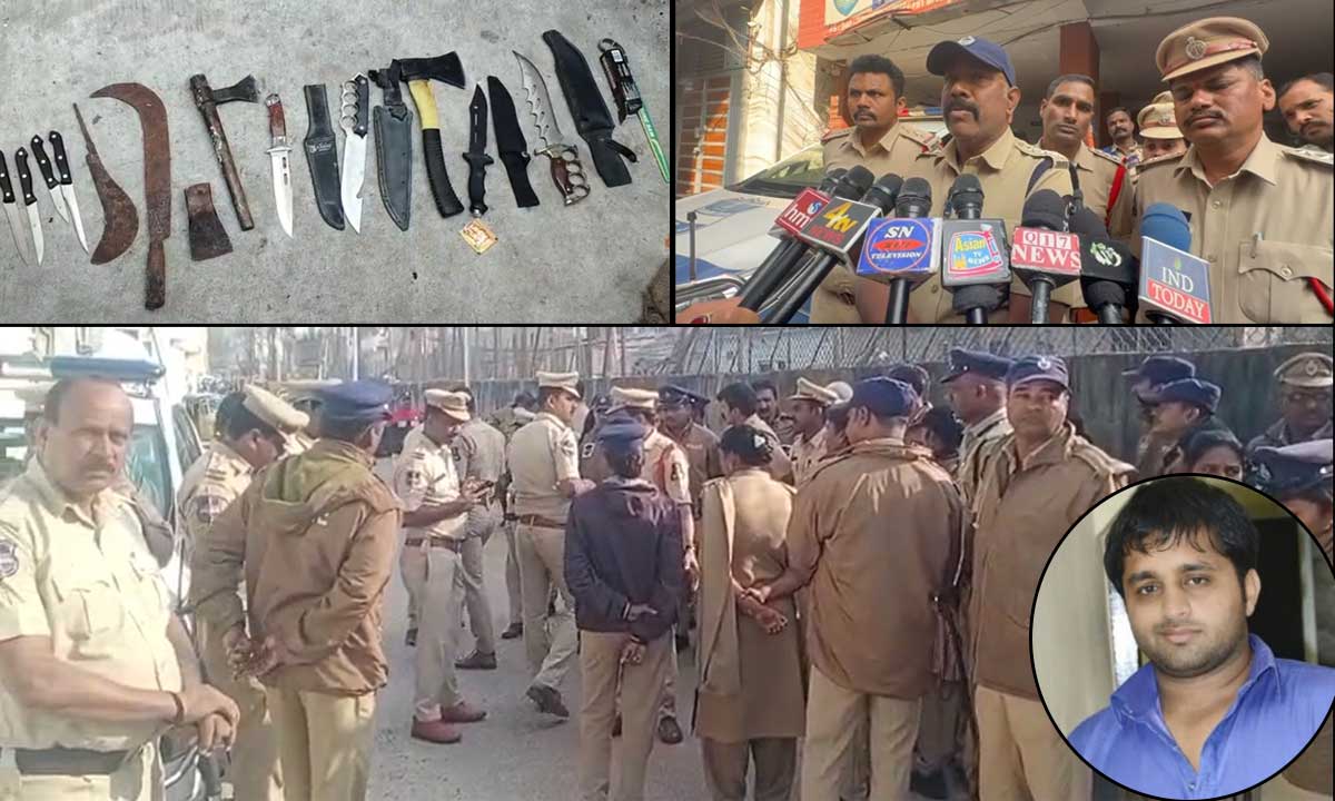 Hyderabad Police Conduct Major Raid in Junaid Murder Case, Illegal Weapons Seized