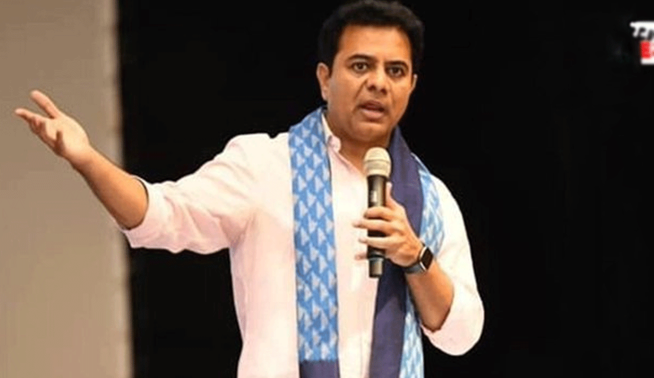 Telangana govt selling industrial land worth Rs 5 lakh crore: KTR