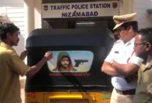 Auto Driver Detained for Displaying Lawrence Bishnoi’s Photo on Auto