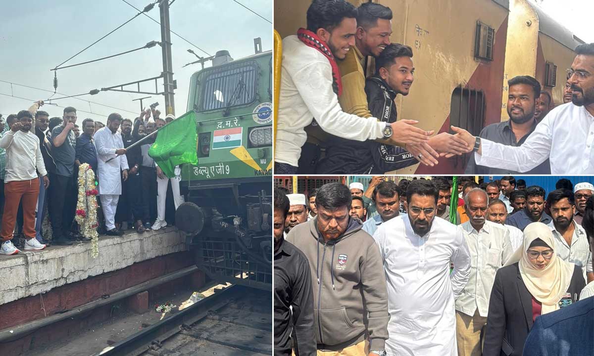 AIMIM Secures Special Trains from Hyderabad to Ajmer Sharif for 814th Urs of Khwaja Moinuddin Chishty