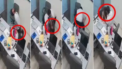 CCTV Captures Man Brutally Assaulting Female Business Partner Inside Office, Video Goes Viral