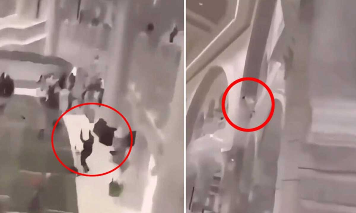 Disturbing Incident at Masjid al-Haram as Man Jumps from Upper Floor (Video Goes Viral)