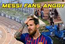 Watch: Chaos at Kolkata Salt Lake Stadium as Angry Messi Fans Vandalise Property After Match Cancellation
