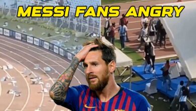 Watch: Chaos at Kolkata Salt Lake Stadium as Angry Messi Fans Vandalise Property After Match Cancellation